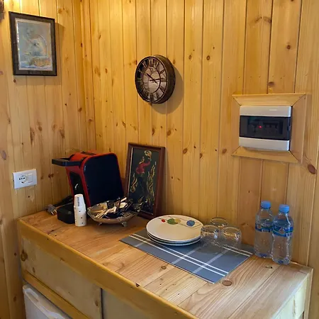 Wooden With Private Pool בית הארחה בראט