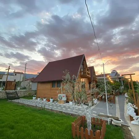 Wooden With Private Pool בית הארחה