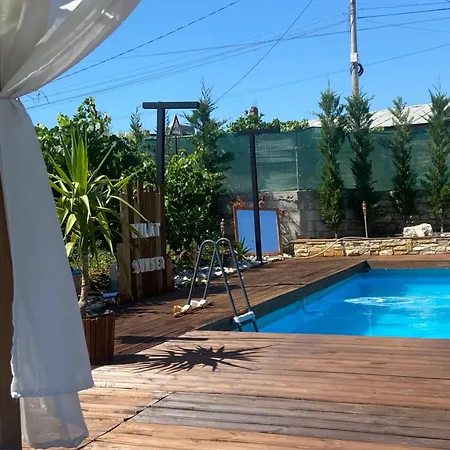 Wooden With Private Pool